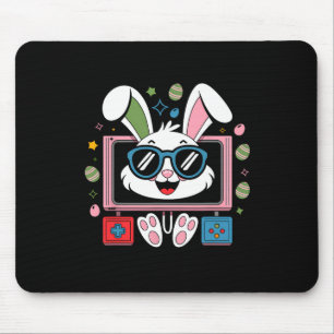Video Game Bunny Eggs Costume Easter Day Boy Kids  Mouse Mat