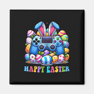 Video Game Bunny Eggs Costume Easter Day Boys Kids Magnet