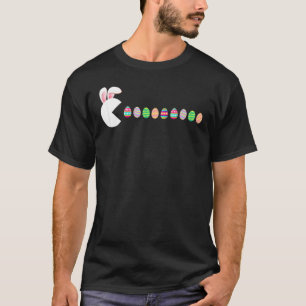 Video Game Bunny Eggs Easter Gamer Kids Boys Men G T-Shirt