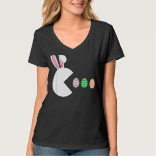 Video Game Bunny Eggs Easter Gamer Kids Boys Men G T-Shirt