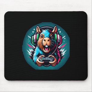 Video Game Capybara Gaming  Mouse Mat