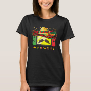 Video Game Cinco De Mayo Gamer Let s Fiesta Mexica T-Shirt