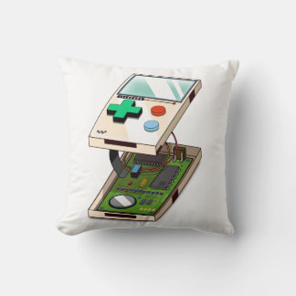 Video game console pattern. cushion