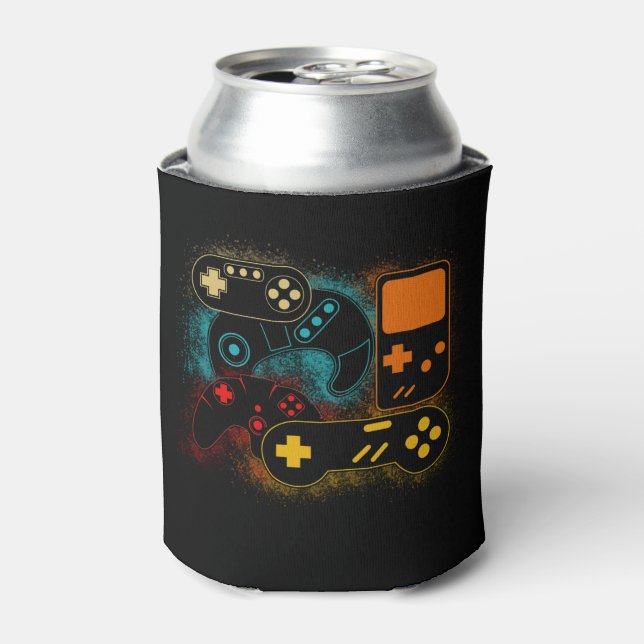 Video Game Controller Can Cooler (Can Front)