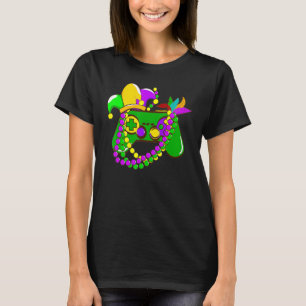 Video Game Controller Gamer E Sports Mardi Gras Ca T-Shirt