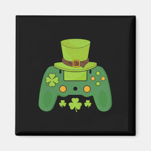 Video Game Controller Irish Gamer Boys Happy St Pa Magnet