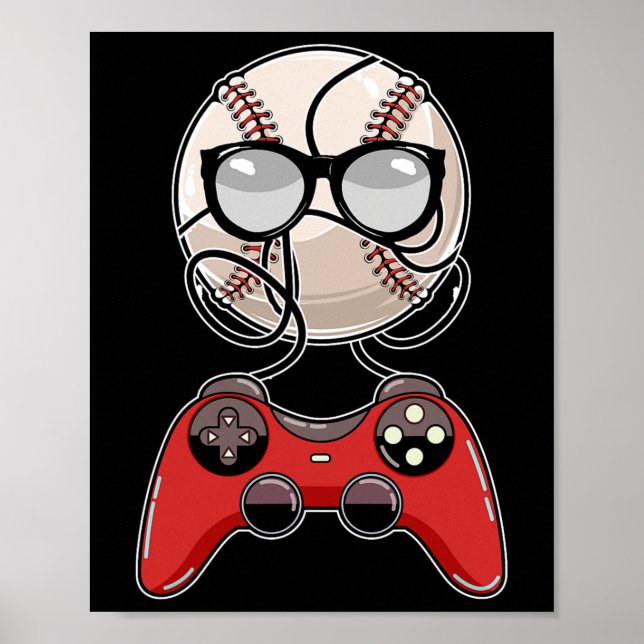 Video-game Controller Sell Gaming Sports Player Ga Poster (Front)