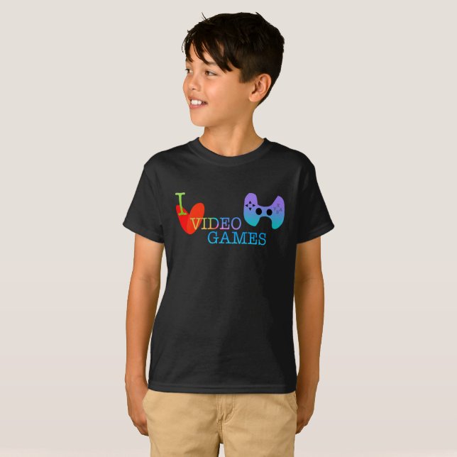 Video Game design T-Shirt (Front Full)