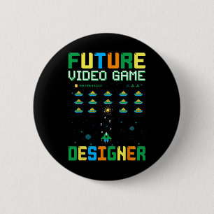 Video Game Designer For Kids1  6 Cm Round Badge