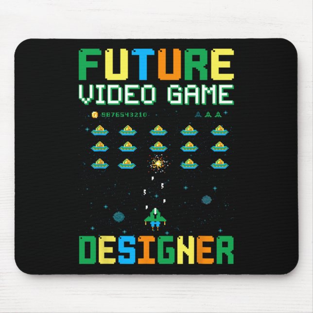 Video Game Designer For Kids1  Mouse Mat (Front)