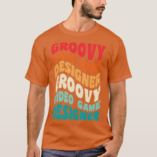 Video Game Designer Vintage Retro 60s 70s 80s Vibe T-Shirt