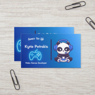 Video Game Developers Business Card