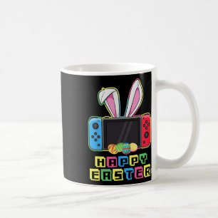 Video Game Easter Bunny Funny Gaming Controller Ga Coffee Mug