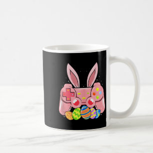Video Game Easter Bunny Gaming Controller Gamer Bo Coffee Mug