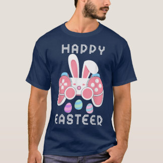 Video Game Easter Bunny Gaming Controller Gamer Bo T-Shirt