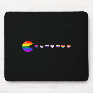 Video Game Funny Gaming Lgbtq Ally Gay Pride Month Mouse Mat