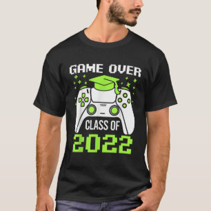 Video Game Gamers Class Of 2022 Graduation Game Ov T-Shirt