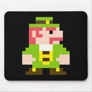 Video Game Gaming St Patricks Day Gamer T Shirts F Mouse Mat