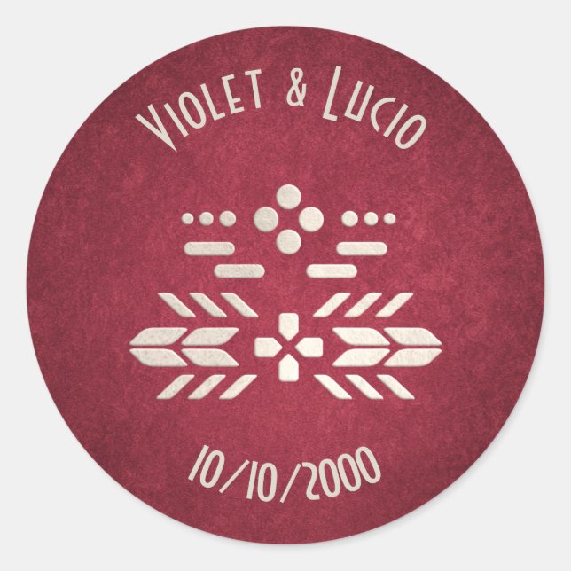 Video Game Geek Red Wedding Classic Round Sticker (Front)