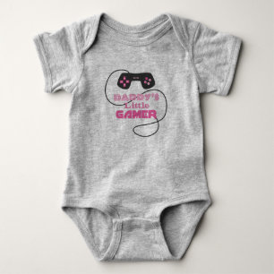 Video Game Girl Baby Bodysuit