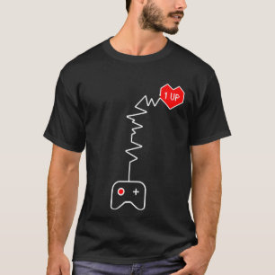Video Game Heartbeat Tshirt Cool Gift For Gamers