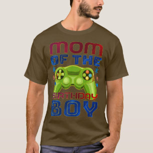 video game Mum of the Birthday Boy gamer birthday T-Shirt