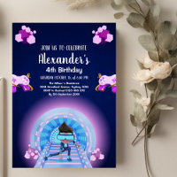 Video Game Party Controller Neon Gaming Birthday