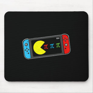 Video Game Pi Day Gamer Math Teacher Kids Boys Men Mouse Mat