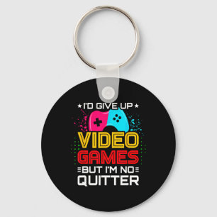 Video Game Player - Pc Console Online Gaming - Fun Key Ring