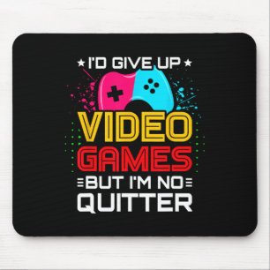 Video Game Player - Pc Console Online Gaming - Fun Mouse Mat
