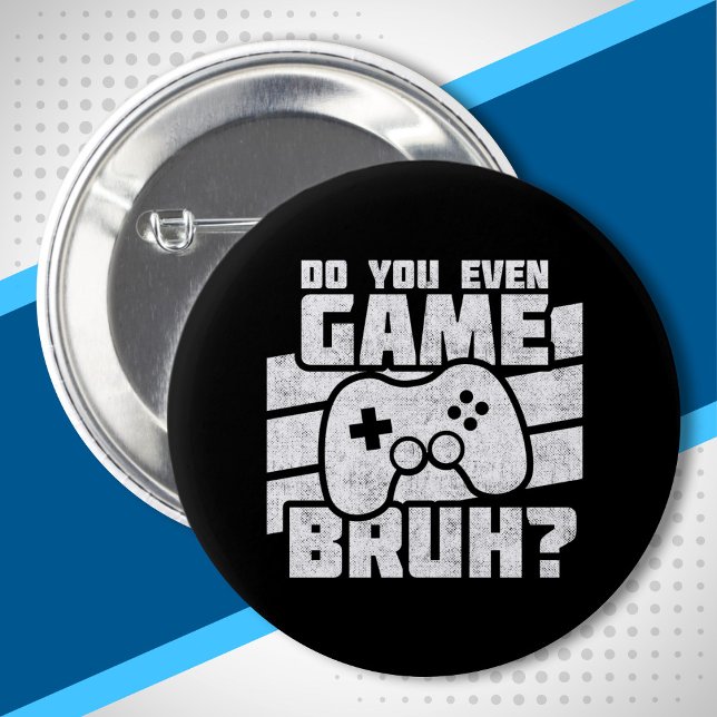 Video Game Player - Video Gaming - Funny Gamer 6 Cm Round Badge (Creator Uploaded)