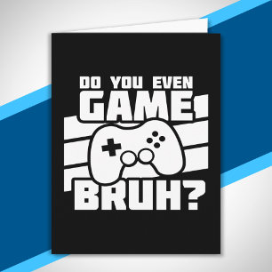 Video Game Player - Video Gaming - Funny Gamer Card