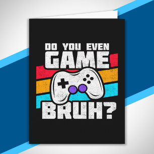 Video Game Player - Video Gaming - Funny Gamer Card