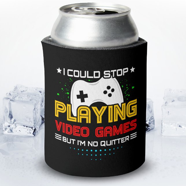 Video Game Player - Video Gaming - Video Gamer Can Cooler (Creator Uploaded)