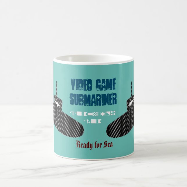 Video Game Submariner Flag Mug (Center)