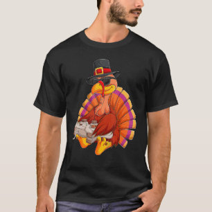Video Game Thanksgiving Turkey Gamer Boys Kids Tee