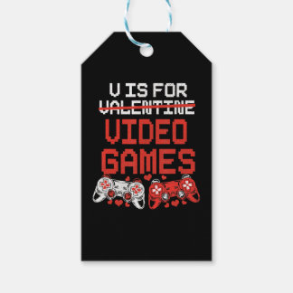 Video Game Valentines Day For Boys Kids Teenager Gift Tags