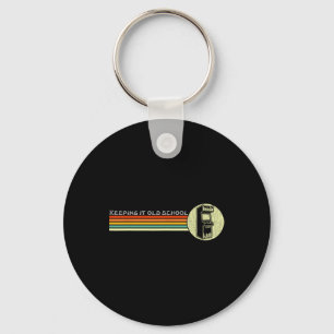 Video Game Vintage Retro Arcade Old School Key Ring