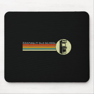 Video Game Vintage Retro Arcade Old School Mouse Mat