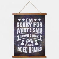 Video Game Wall Decor Hanging Tapestry