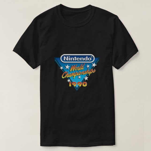 Video Game World Championships 1990 Classic T-Shirt (Design Front)