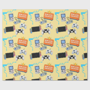 Video Game Wrapping Paper