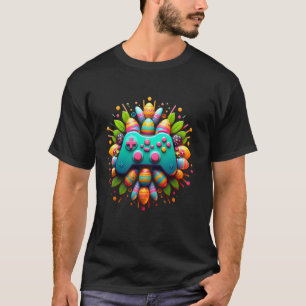 Video Gamer Easter Egg Hunt Gaming Girl Boy Lover T-Shirt
