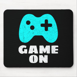 Video Gamer Game On Shirt Gift For Boys And Men Mouse Mat