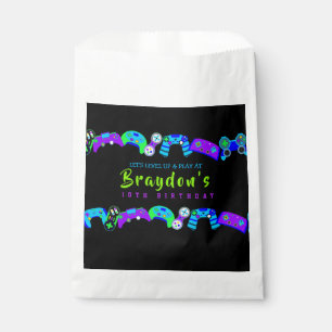 VIDEO GAMER GAMING Kids Birthday Party Favour Bags