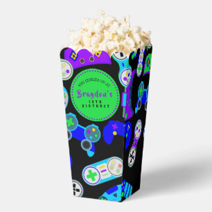 VIDEO GAMER GAMING Kids Birthday Party Favour Box