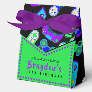 VIDEO GAMER GAMING Kids Birthday Party Favour Box