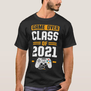Video Gamer Graduation Gift  Game Over Class of 20 T-Shirt