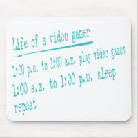 video gamer life