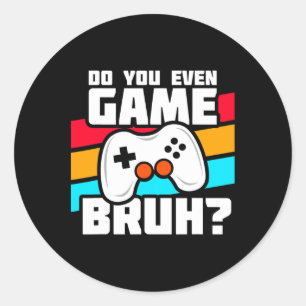 Video Gamer - Pc Console Gaming - Funny Video Game Classic Round Sticker